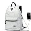 Sac a Dos Portable - Marbre Blanc