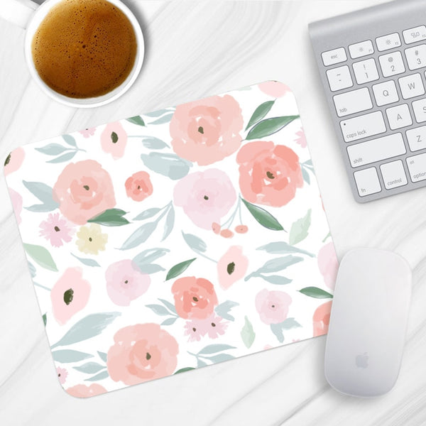 Tapis de souris - fleurs de peche 