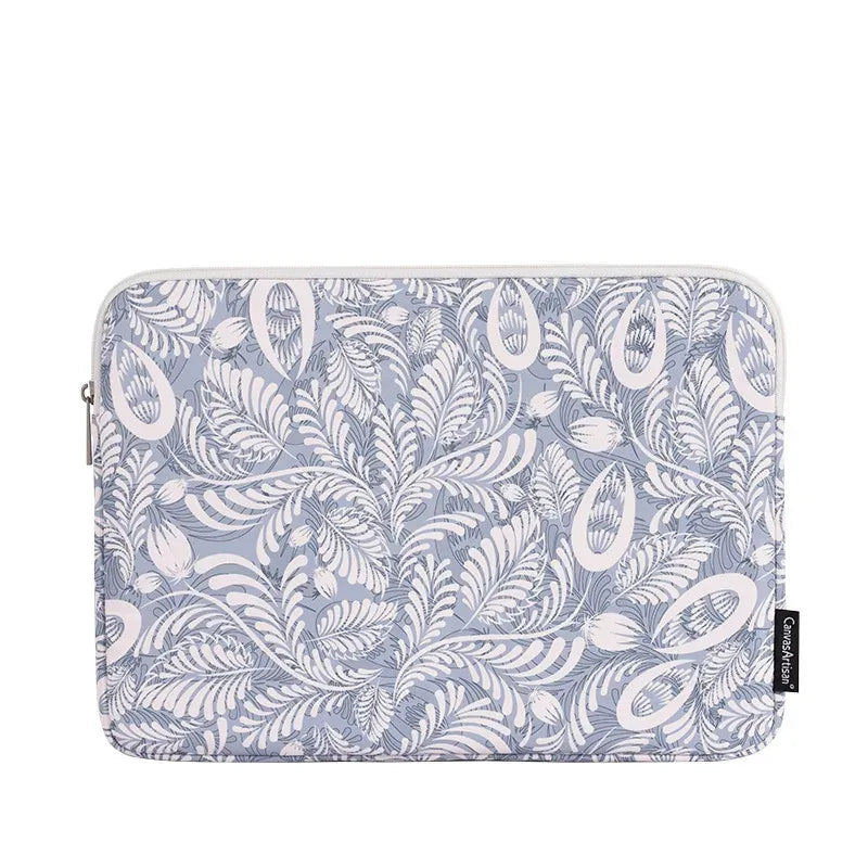housse pour ordinateur feuilles minimalistes