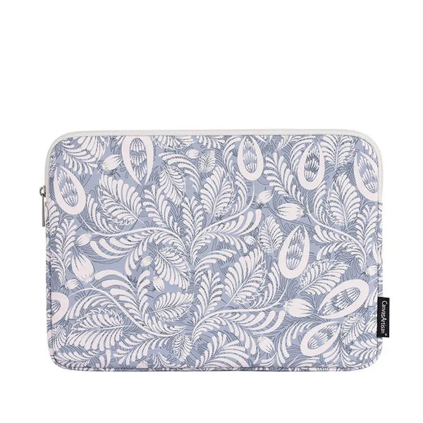 housse pour ordinateur feuilles minimalistes