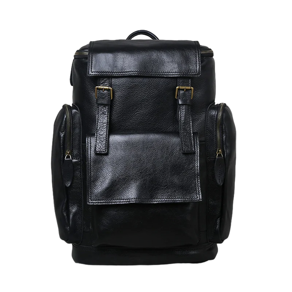 Sac a dos cuir Ordinateur Noir - Ross