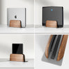 Support Ordinateur Vertical - Bois
