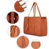 Sac Ordi Cuir Femme - Dalgona