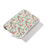 housse pour ordinateur à fleurs pour femme