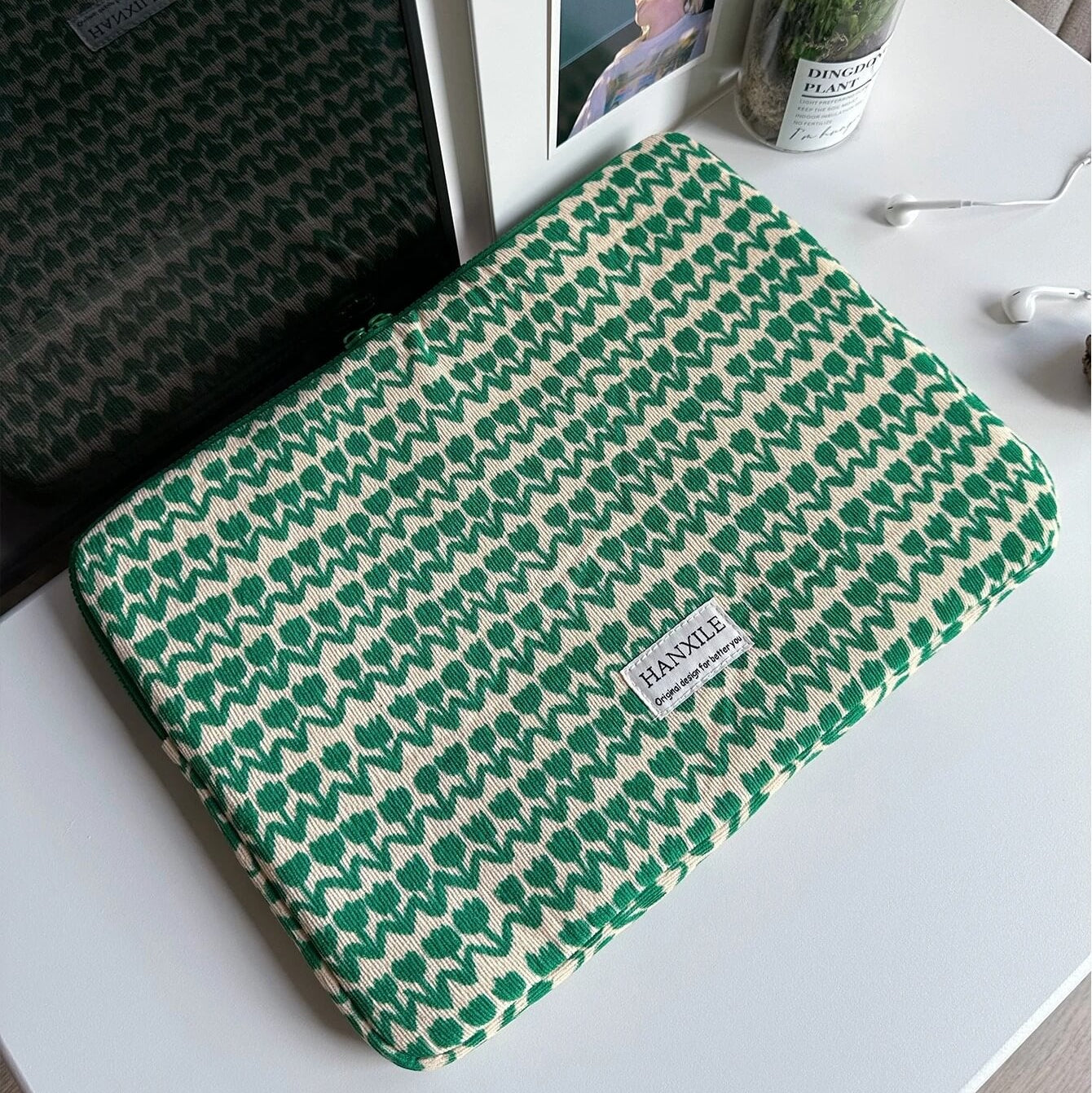 pochette pour ordinateur Nina heritage d'italie by lecoinpochette