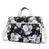 Sacoche Ordinateur Portable - Rose Blanche
