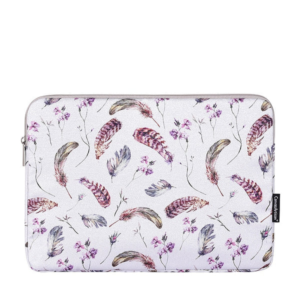 Pochette Pour Ordi Portable - Plumes - 11 - 12 pouces - 