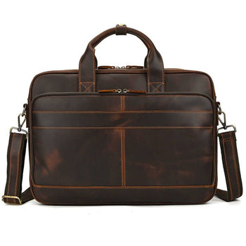 sacoche ordinateur cuir homme - Boston