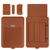 Pochette Ordinateur Cuir + Support PC - Choco +CADEAU - 11 