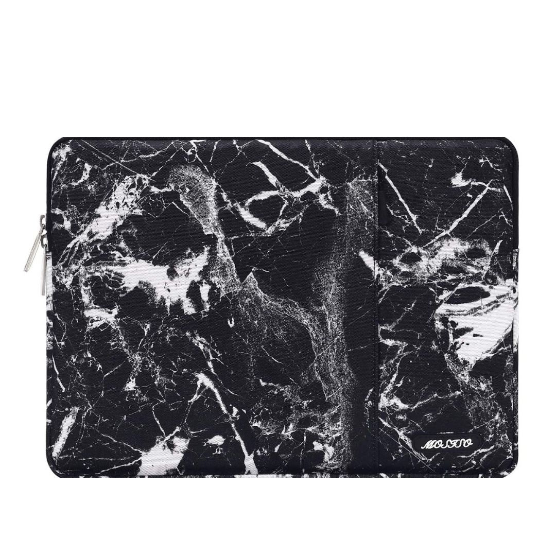 Housse Ordinateur Design - Marbre Noir