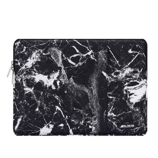 Housse Ordinateur Design - Marbre Noir