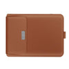 Pochette Ordinateur Cuir + Support PC - Choco +CADEAU - 