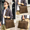Sacoche Ordinateur Cuir - Rétro