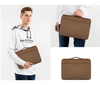 Housses Ordinateur Portable - Velours Marron