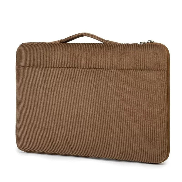 Housses Ordinateur Portable - Velours Marron