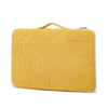 Housses d'ordinateur - Velours Jaune