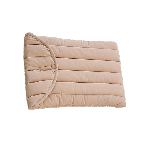 Pochette Ordinateur Matelassée - Nude