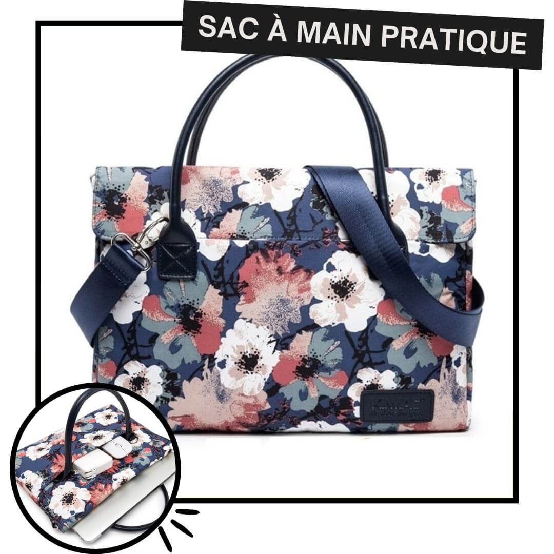 Sac Ordi Portable Femme - Camélia