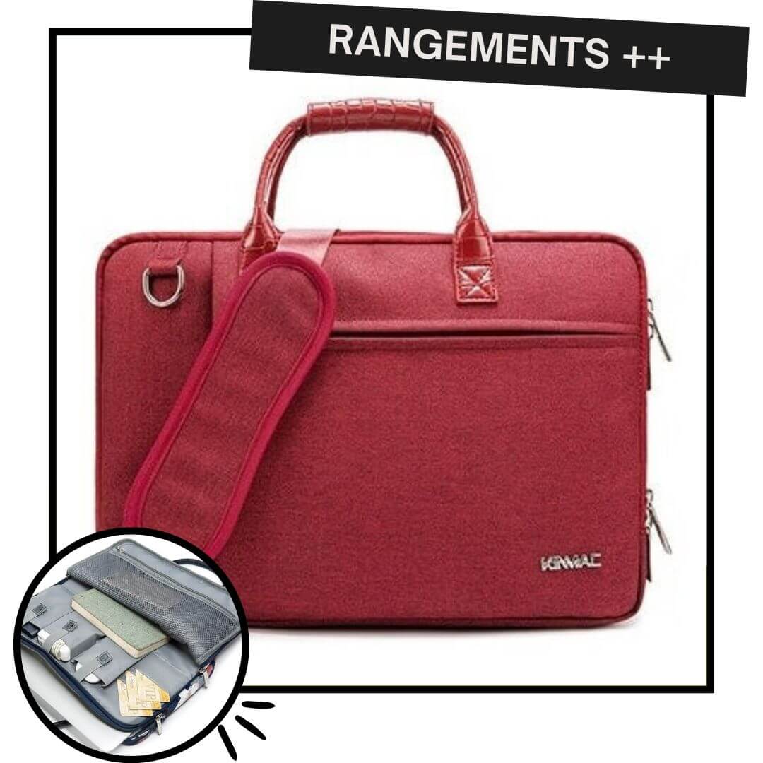 Sacoche ordinateur femme Luxe - Bloodie